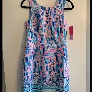NWT Lilly Pulitzer Mila Shift in Reel Nauti Sz 0